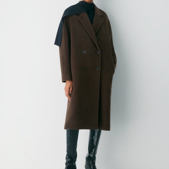 Aritzia Jackets & Blazers - New Aritzia The Slouch Coat - (Re)Camel Wool